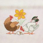 Chicken and Easter Egg