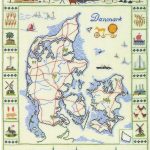 Map of Denmark