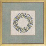 Garland with Forget me not