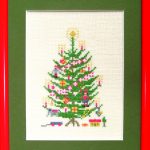 Christmas Tree with Flags