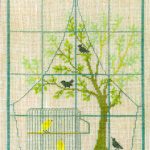 Bird Cage in Window
