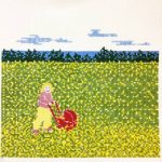 Girl in Field of Dandilions